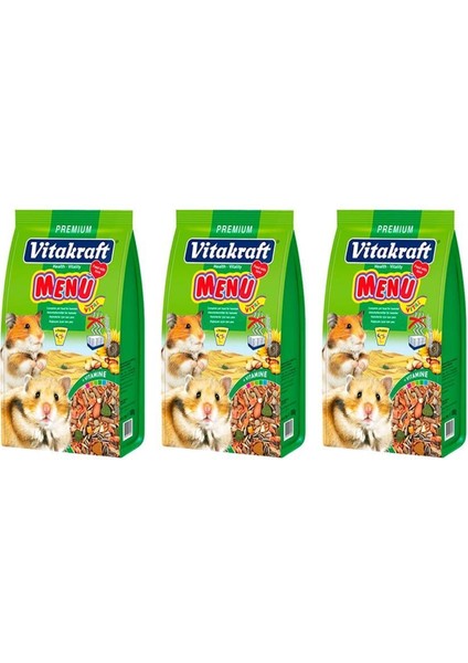 Menü Vital Hamster Yemi 1000 gr x 3