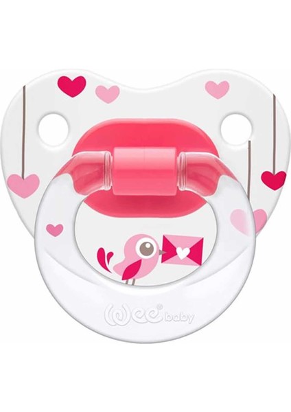 Desenli Damaklı No 2 Emzik 6-18 Ay