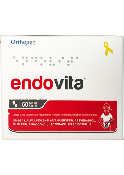 Endovita 60 Softjel Kapsül