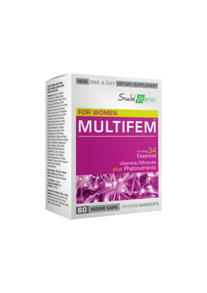 Multifem Multivitamin 60 Kapsül