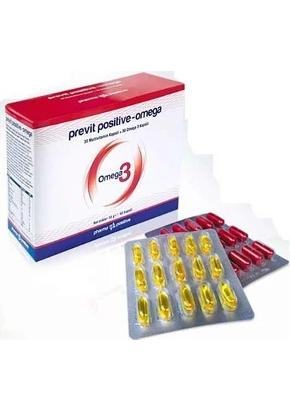 Previt Positive Omega 3 60 Kapsül