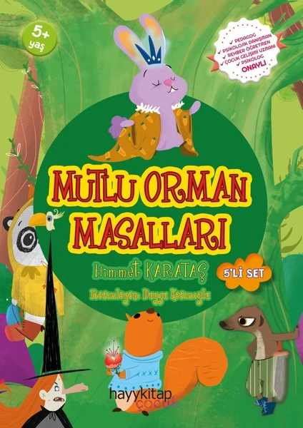 Mutlu Orman Masalları 5’li Set - Himmet Karataş