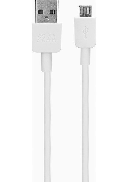 SL-EC30M Micro USB Kablolu 3.4A 2 USB Beyaz Araç Şarj Cihazı