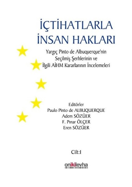 İçtihatlarla İnsan Hakları (3 Cilt Takım) - Paulo Pinto De Albuquerque