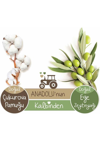 Doğadan Yenidoğan Islak Bebek Havlusu 90 Yaprak