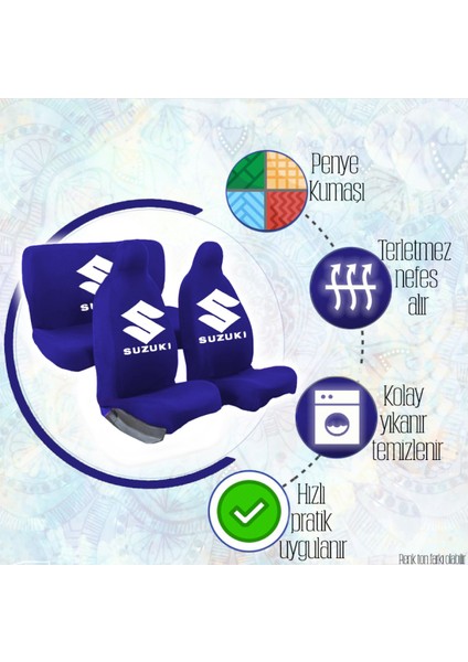 Suzuki Jimny Kumaş Koltuk Kılıfı Full Araç Set fiyatları