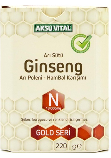 Ginseng Arı Poleni Macunu 220 gr