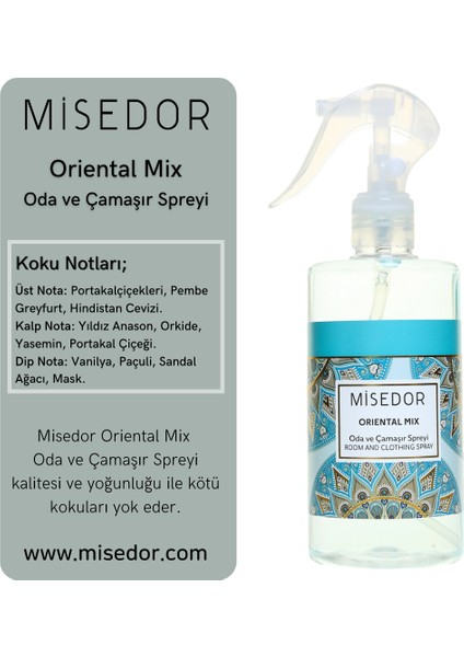 2 li Set Beyaz Sabun ve Oriental Mix Oda Kokusu 330 ml