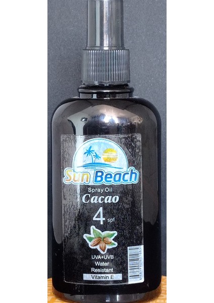 Sun Beach Cacao Oil 4 Spf(4 Faktör Korumalı Kakao Yağı