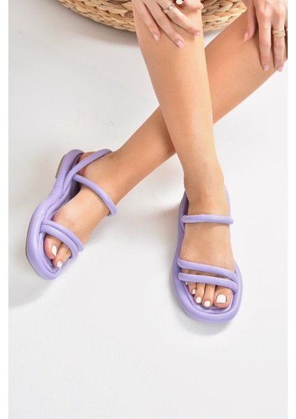 Lila Kadın Sandalet K848218509