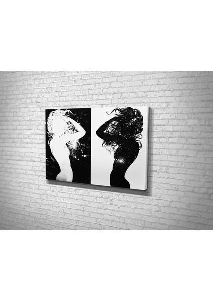 Siluetler Kanvas Tablo