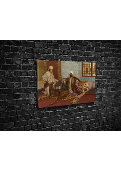 Rudolf Ernst- The Narghile Smoker Kanvas Tablo