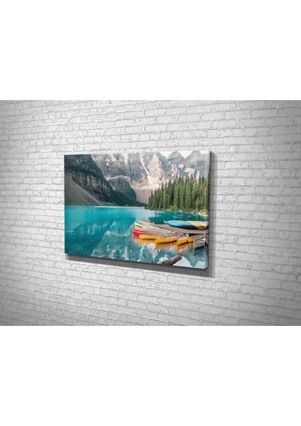 Moraine Gölü Kanvas Tablo fiyatları