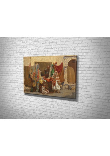 Addison Thomas Miller- Oriental Shop Kanvas Tablo modelleri