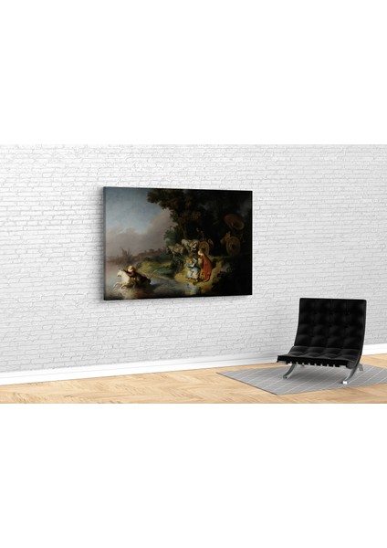 Rembrandt Harmensz- The Abduction Of Europa Kanvas Tablo