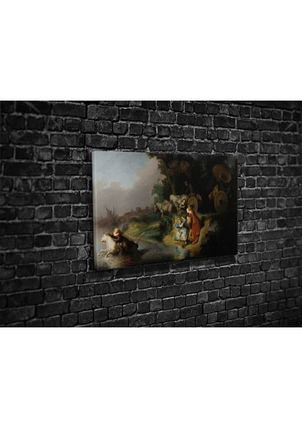 Rembrandt Harmensz- The Abduction Of Europa Kanvas Tablo