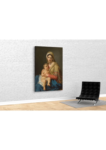 Joseph Paelinck- Madonna And Child Kanvas Tablo
