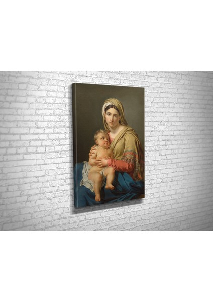 Joseph Paelinck- Madonna And Child Kanvas Tablo fiyatları