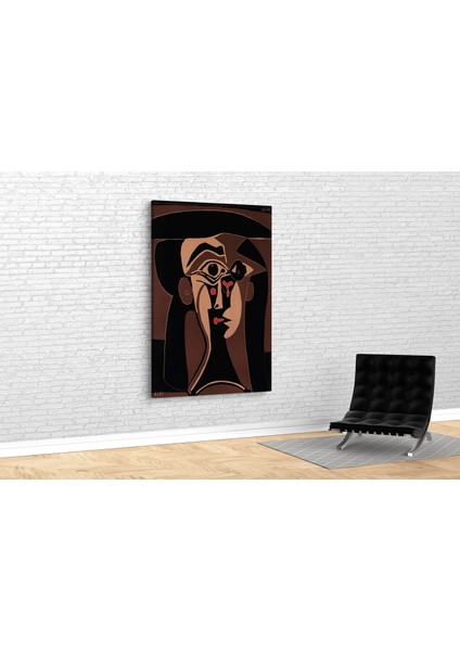 Pablo Picasso - Tete De Femme Kanvas Tablo