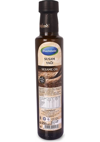 Susam Yağı 250 ml