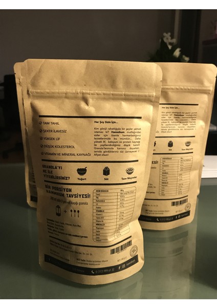 Ev Yapımı Pekmezli Granola