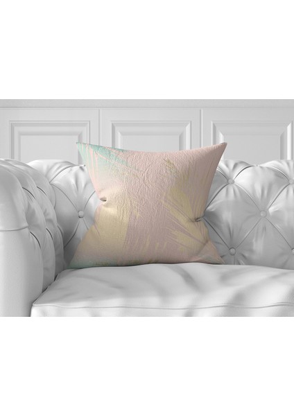Real Homes 7'li Soft Renkli Yaprak Tasarımlı Dijital Baskılı Kırlent Kılıfı Seti indirimleri