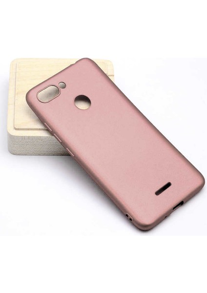 - Xiaomi Redmi 6 Uyumlu Kılıf Mat Renkli Esnek Premier Silikon Kapak