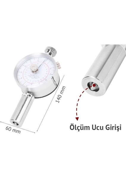 Gy-3 Meyve Sertliği Ölçer Penetrometre