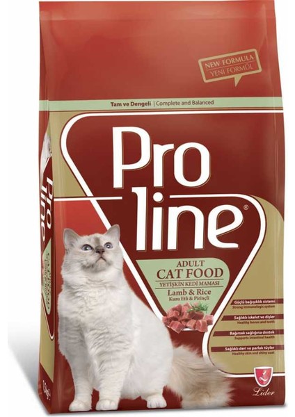 Proline Kuzu Etli Pirinçli Kedi Maması 1,5 kg