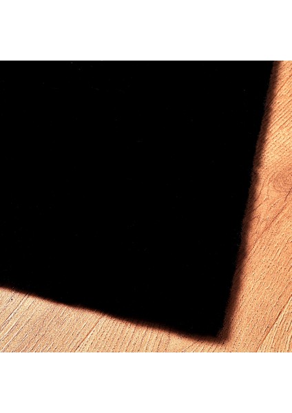 Rex Tavşanı Kısa Tüylü Post Peluş Halı Siyah fiyatları