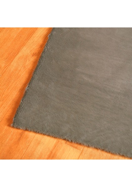 Rex Tavşanı Kısa Tüylü Post Peluş Halı Gri fiyatları