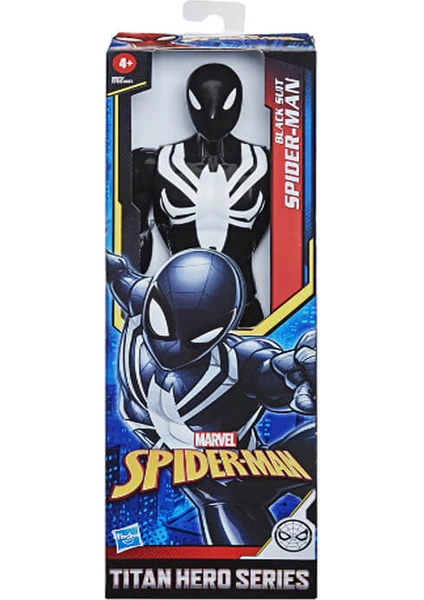 Titan Hero Serisi Black Suit Spider Man Figür E8523