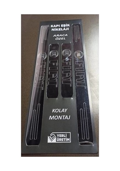 Fiat Stilo Uyumlu Kapı Eşiği 4'lü Set Ön Arka
