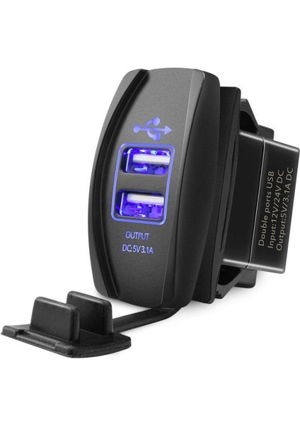 Switch USB 3,1 Amper