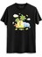 Palmiye Siyah Tshirt 1