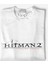 Hitman Tasarımlı Baskılı Beyaz Tshirt 2