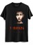 Steins;gate Tasarımlı Baskılı Siyah Tshirt 1