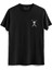V For Vendetta Resim Baskılı Siyah Tshirt 1