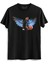 Kobe Bryant Resimli Baskılı Siyah Tshirt 1