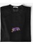 Animal Kartal Dijital Baskılı Siyah Tshirt 2