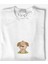 Animal Köpek Baskılı Çocuk Beyaz Tshirt 2
