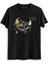 Kobe Bryant Resimli Dijital Baskılı Tasarım Çocuk Siyah Tshirt 1