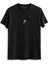 Animal Yunus Balığı Dijital Baskılı Çocuk Siyah Tshirt 1