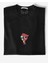 Animal Papağan Dijital Baskılı Çocuk Siyah Tshirt 2