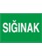 Sığınak Uyarı Ikaz Levhası 1
