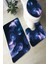 Antibakteriyel Yıkanabilir Kaymaz Dot Taban 3'lü Klozet Takımı (60CM x 100CM - 55CM x 60CM - 47CM x 50CM) İNKZ6063 1