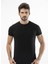 164 Likrali Erkek T-Shirt-Siyah 1