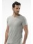 1305 O Yaka Kısa Kollu Erkek T-Shirt - Gri Melanj 1