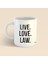 Avukat Hediyeleri - Live Love Law Avukat Kupa 1