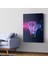 Renkli Ampul Kanvas - Canvas Tablo 1